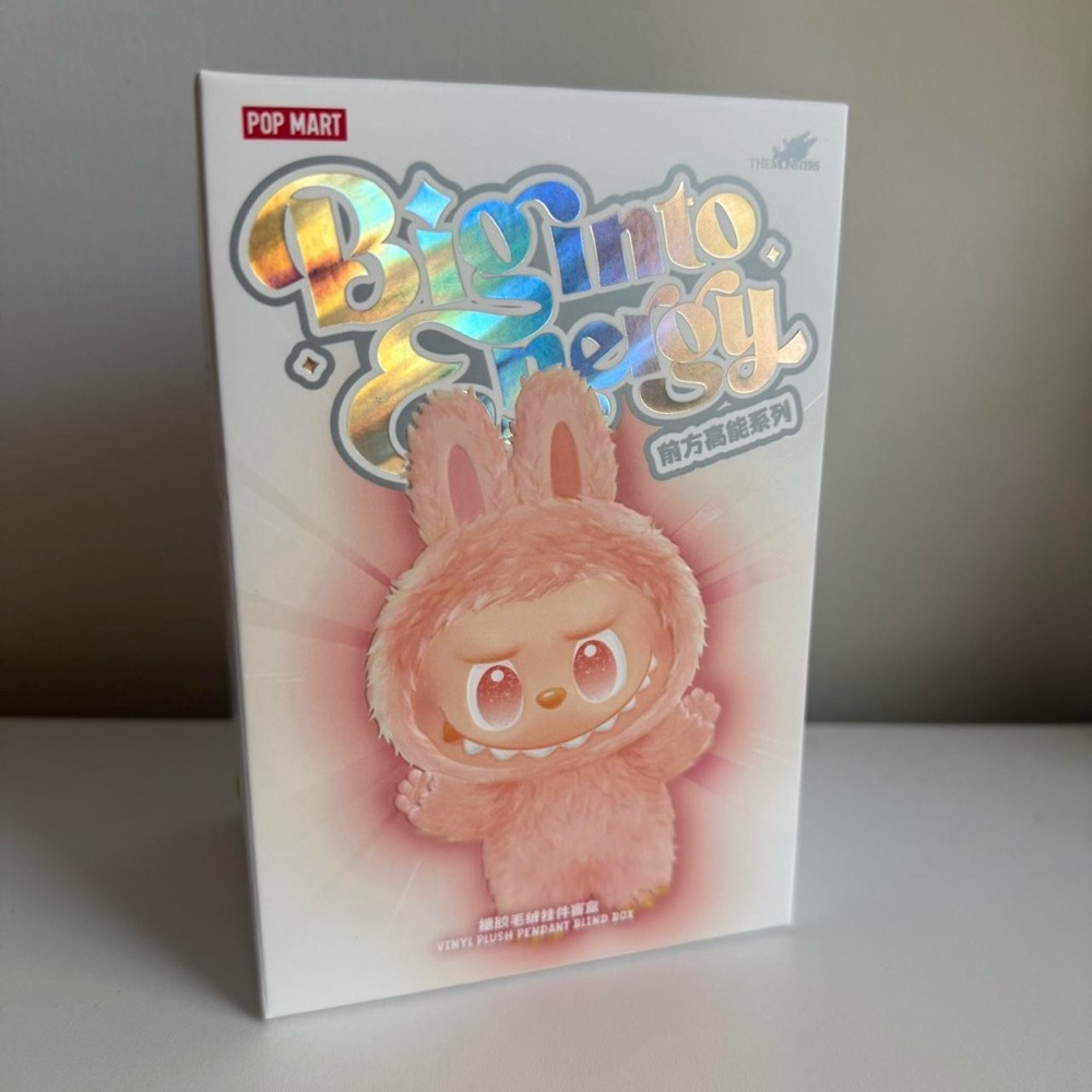 Big into energy Labubu